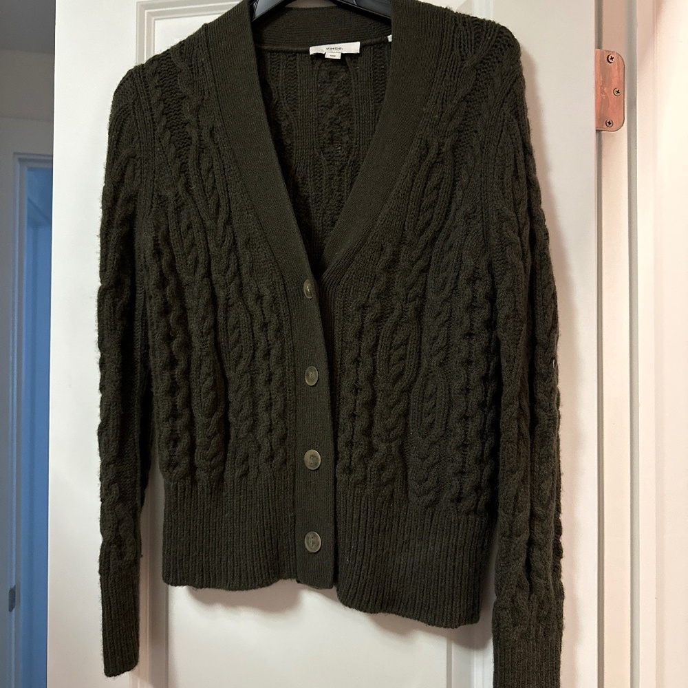 Vince Cashmere Wool Cardigan